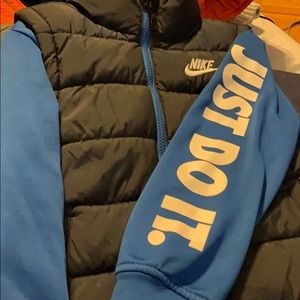 Nike boys vest jacket